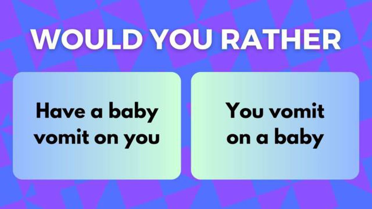 Would You Rather: Gross-Out Edition image number null